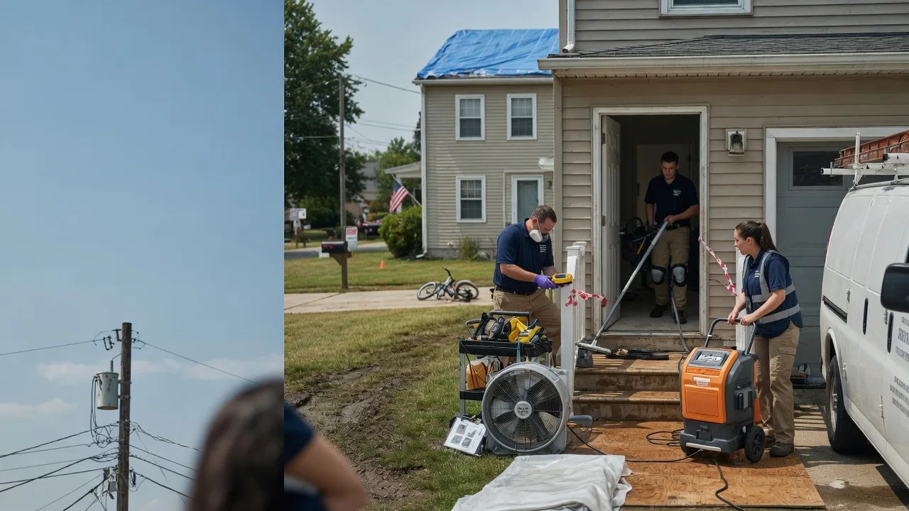 Water Damage Repair in Coxs Mills, WV near me